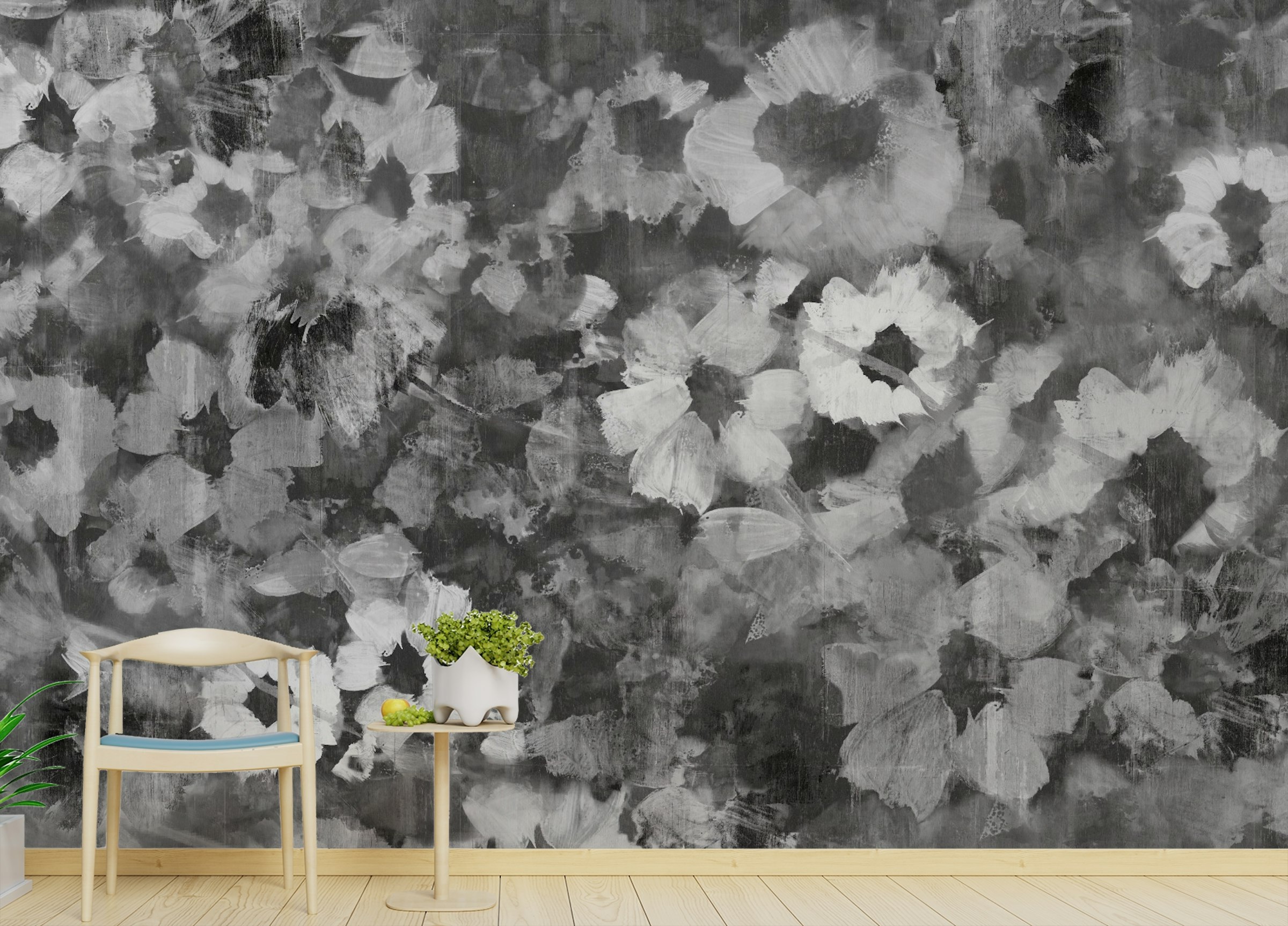 Custom made Exquisite Floral Art Wallpaper Murals