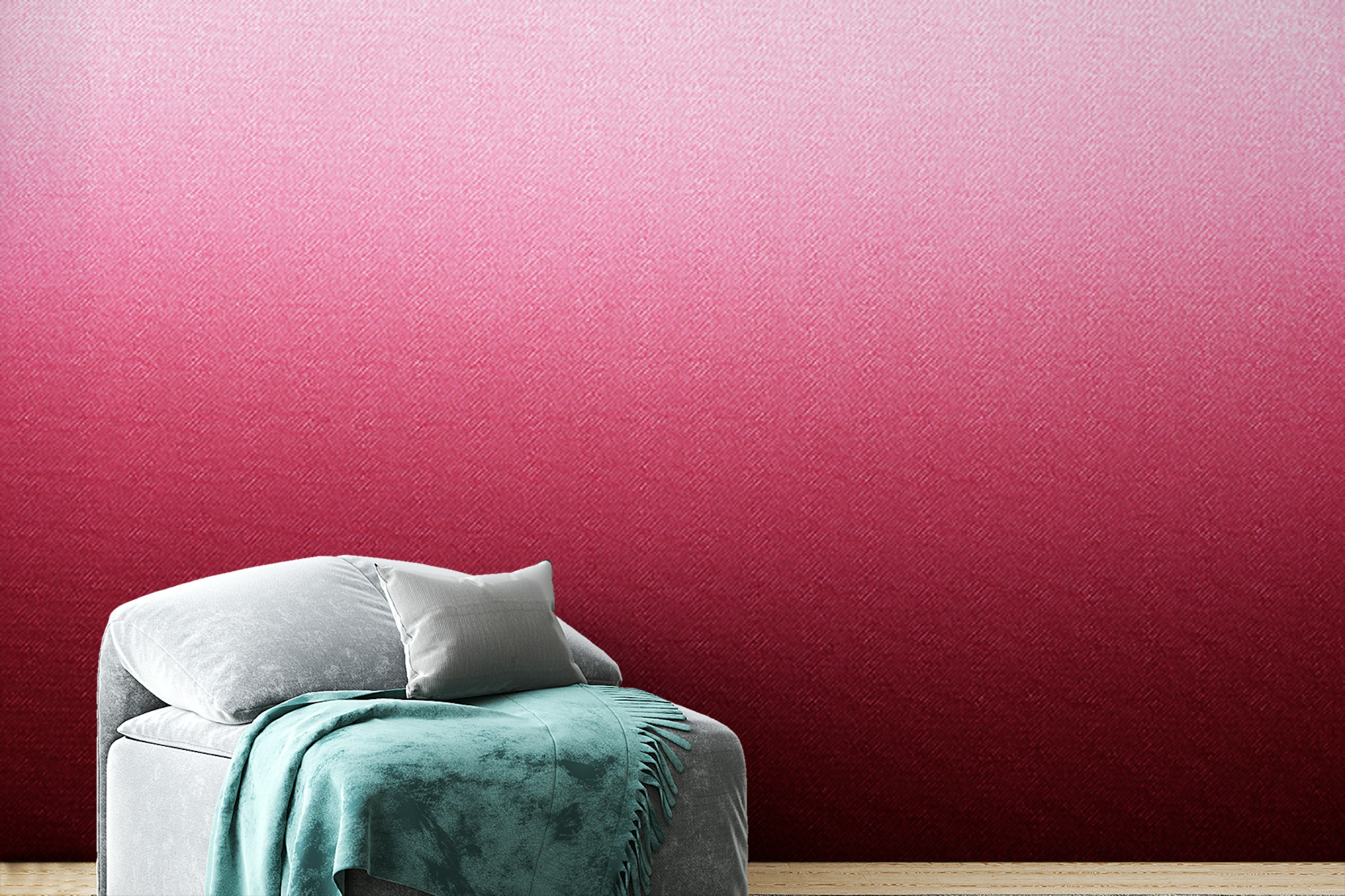 Peel and Stick Ruby Radiance Interior Wall Mural