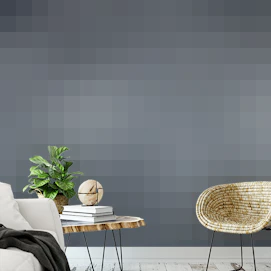 Dark Gray Hummingbird Leaves Shadow Wallpaper