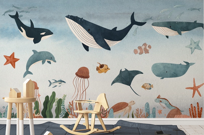 Whale Wood Wooden Coastal Wall Art by Nature Wonders, Coastal Sea-Life  Décor 