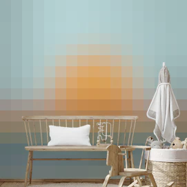 Contemporary Chromatic Bliss Wall Murals