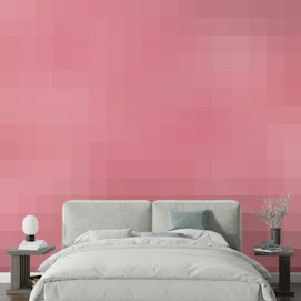 Self Adhesive Charming Pink Rose Murals