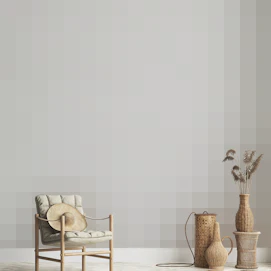 White Color Limestone Decorative Pattern Aligned Masonry Wallpaper