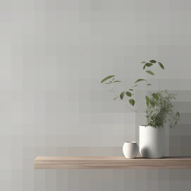 White Damask Pattern Wallpaper For Living Room