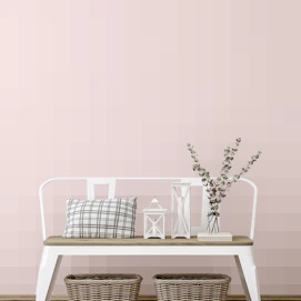 Chevron Pink and White Geometric Vector Wallpaper