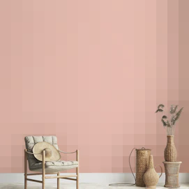 Pink Color Japanese Art Pattern Wallpaper